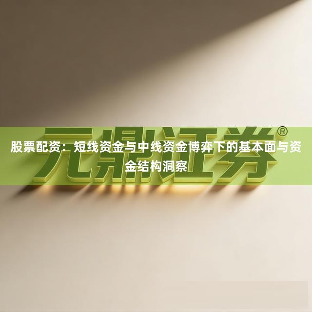 股票配资：短线资金与中线资金博弈下的基本面与资金结构洞察