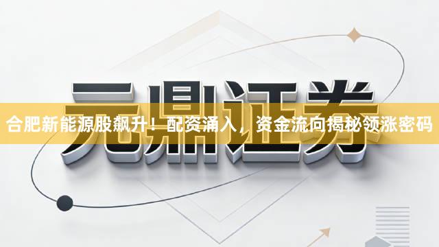 合肥新能源股飙升！配资涌入，资金流向揭秘领涨密码