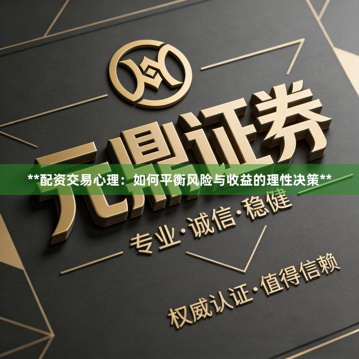 **配资交易心理：如何平衡风险与收益的理性决策**
