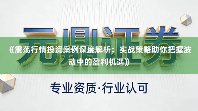 《震荡行情投资案例深度解析：实战策略助你把握波动中的盈利机遇》