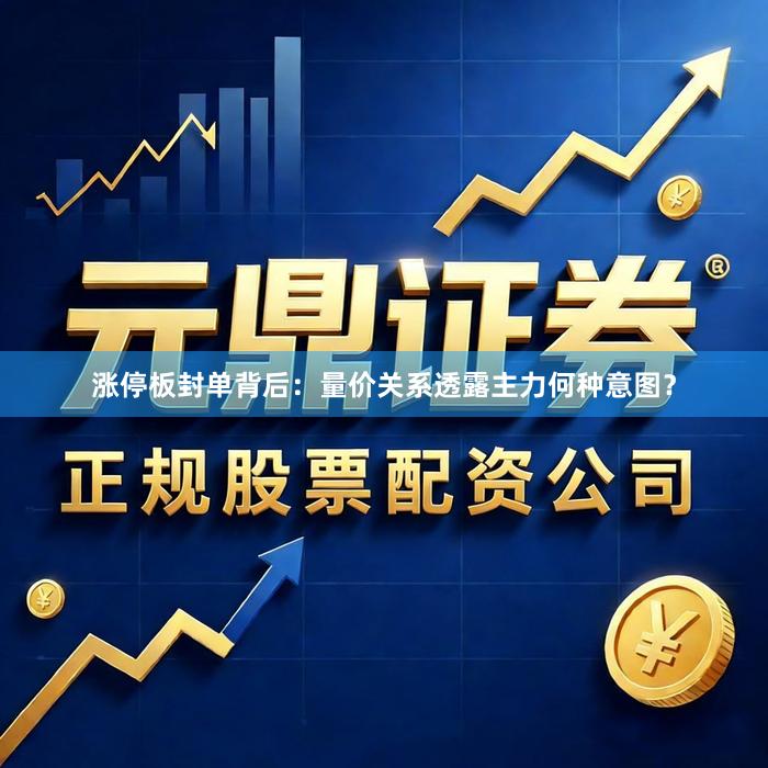 涨停板封单背后：量价关系透露主力何种意图？