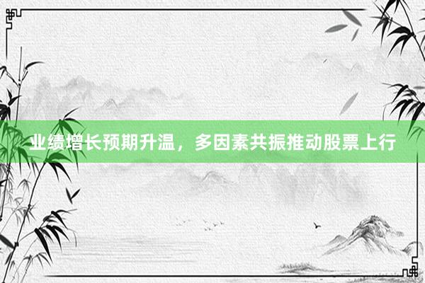 业绩增长预期升温，多因素共振推动股票上行
