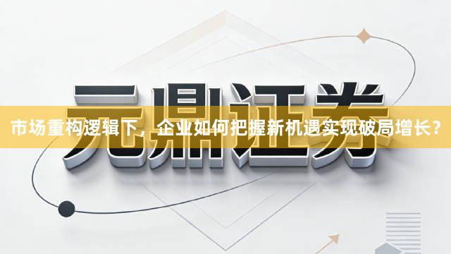 市场重构逻辑下，企业如何把握新机遇实现破局增长？